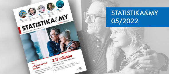 Časopis STATISTIKA&MY, vydání 05/2022, téma Jak jsou na tom senioři