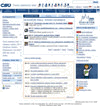 Obrázek Vzhled webu ČSÚ od července 2007 miniatura