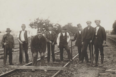 Železniční dělníci 1920