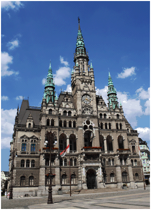 Picture Town Hall in Liberec