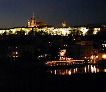 Picture Prague at night